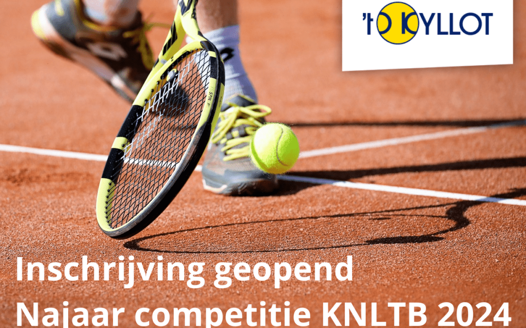 Opgave najaar competitie KNLTB weer mogelijk